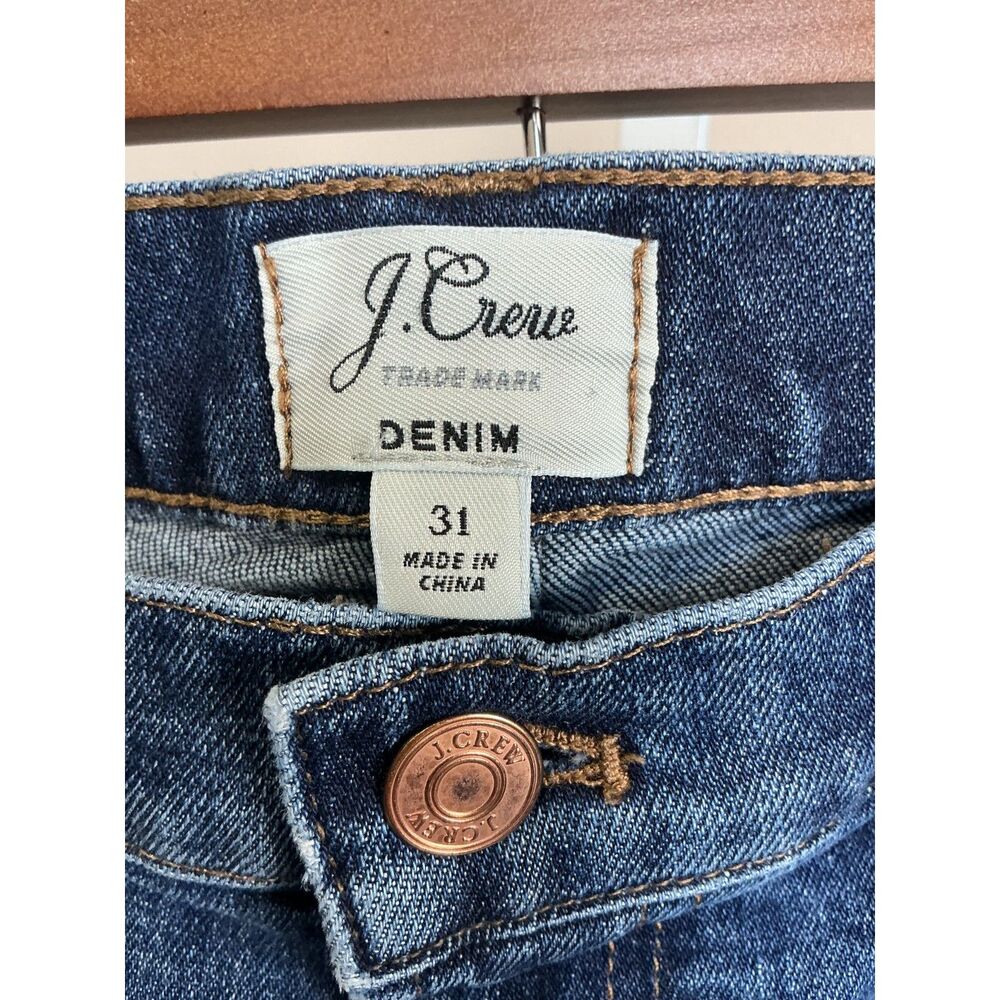 J Crew Denim Women's Jeans Size 31 Straight - Picture 3 of 5